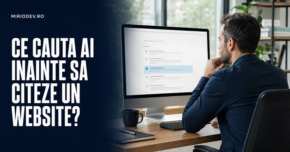 Ce cauta AI inainte sa citeze un website?