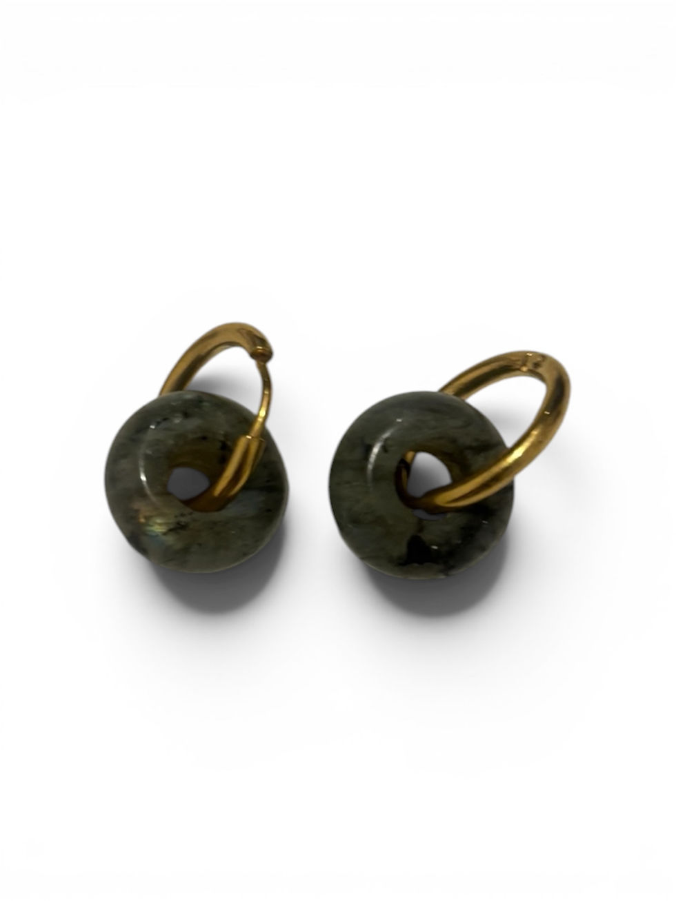 Thumbnail: White Labradorite Earrings