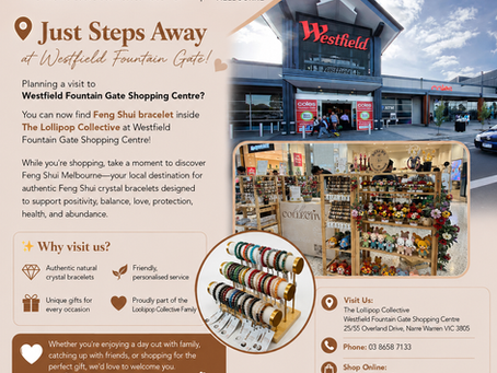 📍 Just Steps Away at Westfield Fountain Gate!