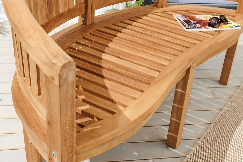 Gartenbank XXL Teak