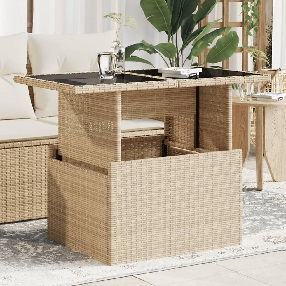 Outdoor-Esstisch Polyrattan