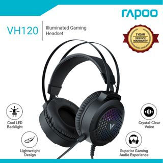 Rapoo VH120 RGB Gaming Headset with Noise Reduction Microphone for PC