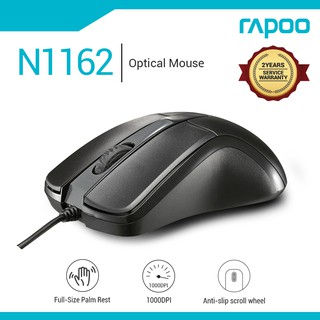 Rapoo N1162 Silent Wired Mouse for Laptop Computer accessories 1000DPI