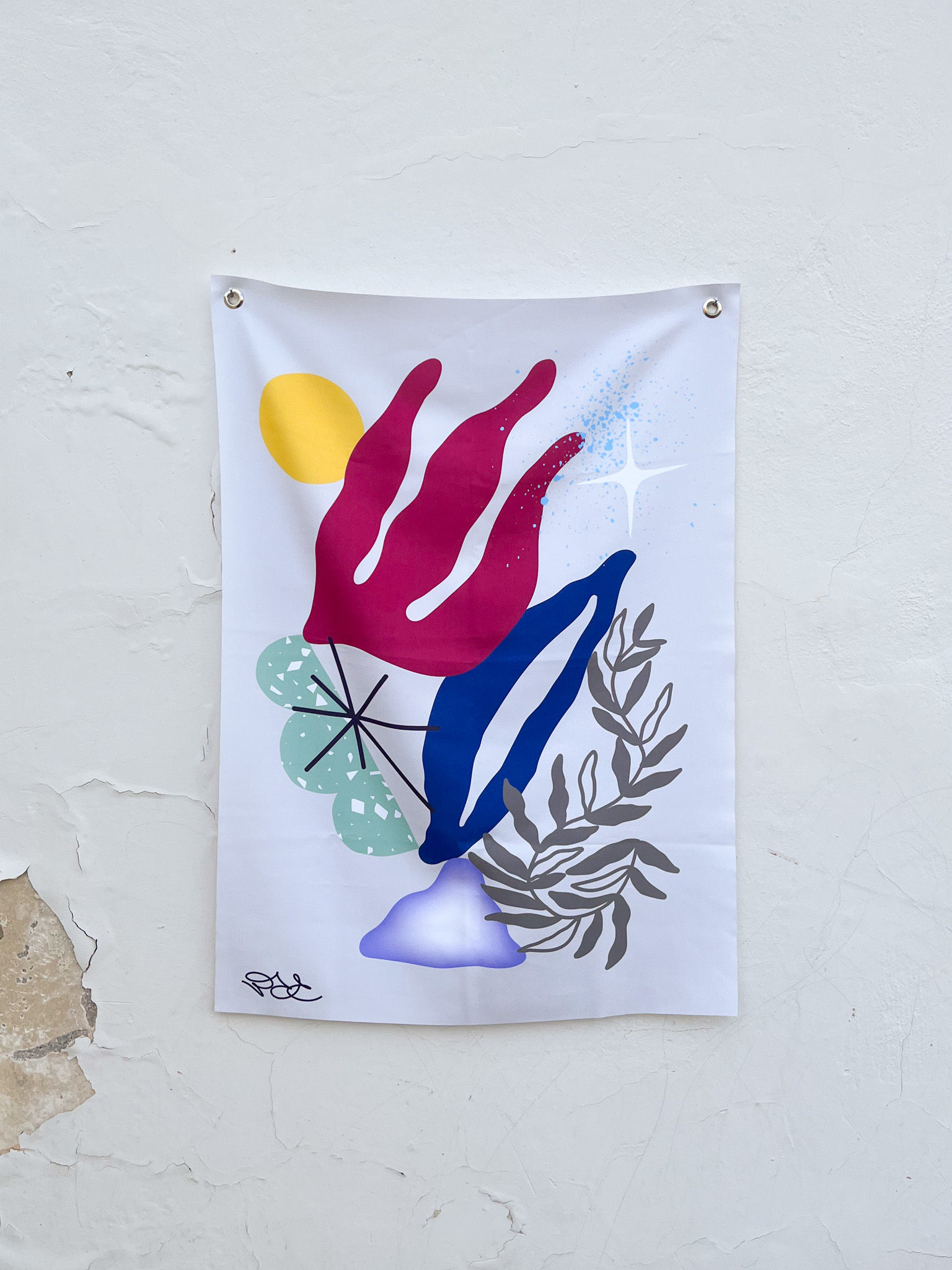 Abstract Vision • (50x70cm - bandeira em tecido)