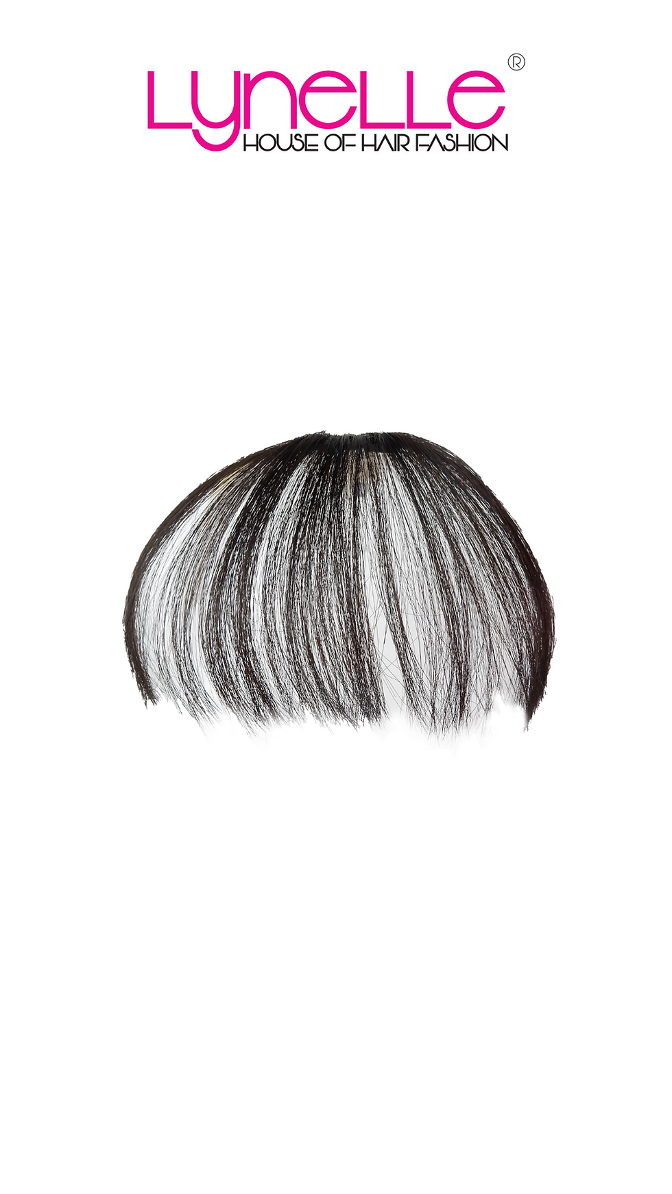 Thumbnail: Full 100% Human Hair Clip-On Bangs BRIGITTE-HS002