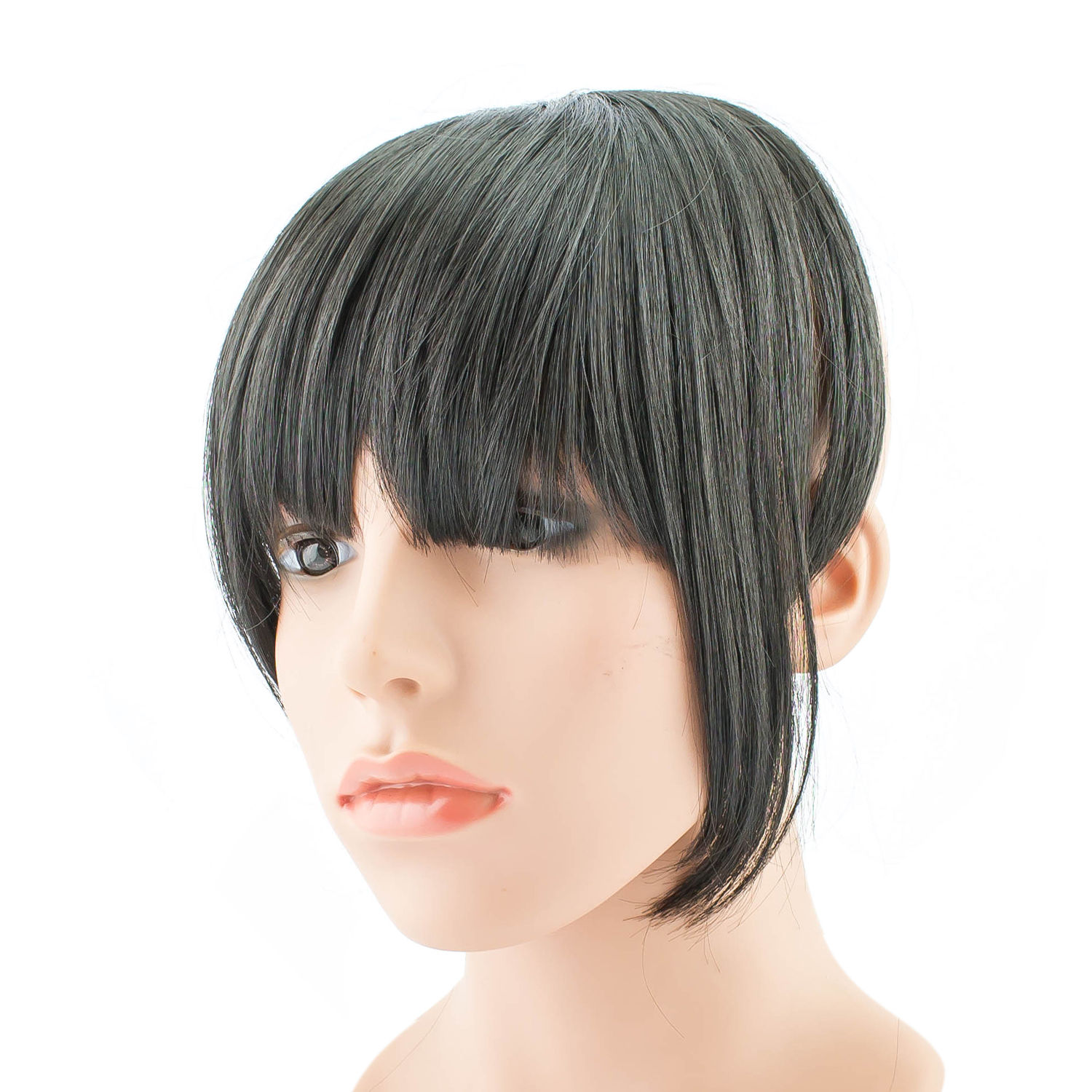 Synthetic Clip On Bangs or Hair Topper 1188