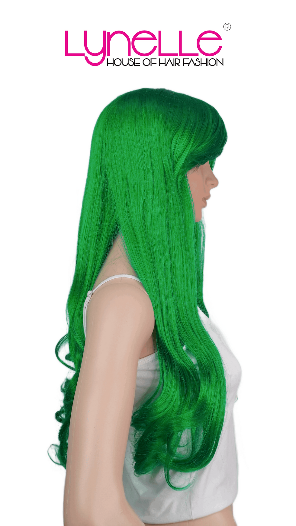 Thumbnail: Anna 1164 Long Curly Synthetic Wig with Bangs