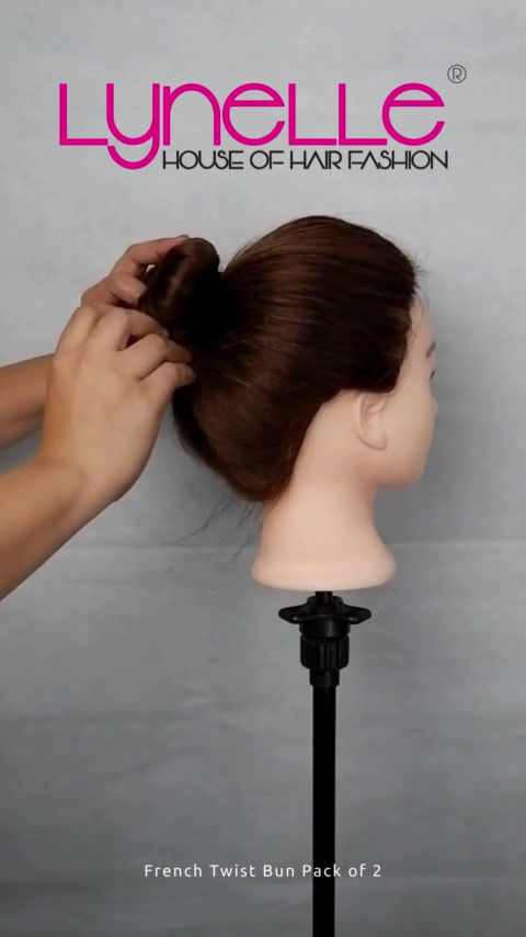 Thumbnail: French Twist Bun Pack of 2