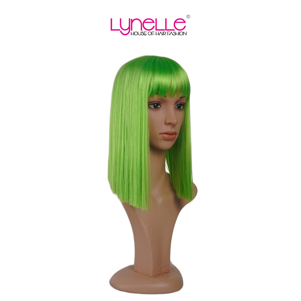 Thumbnail: 3999 Class A Synthetic Mid Length Wig with Full Bangs