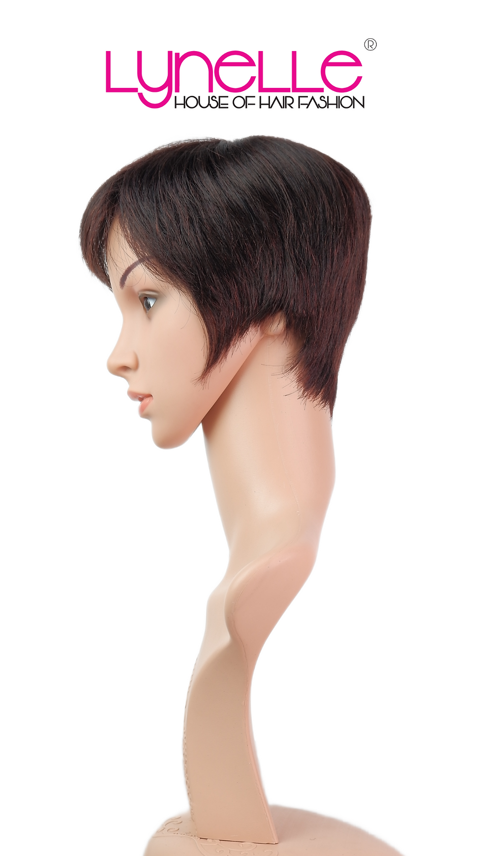 Thumbnail: Short 100% Human Hair Wig - JULIE 617FD