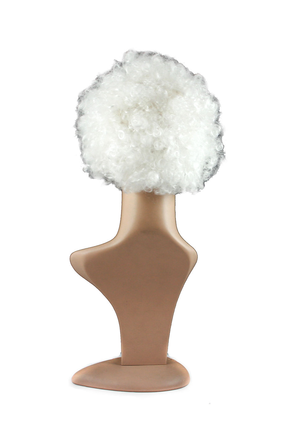 Thumbnail: White Afro PP8 Synthetic Wig