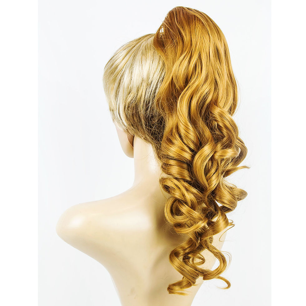 Thumbnail: Ponytail Synthetic Clamp Hair Extensions S.CLA-ALLY