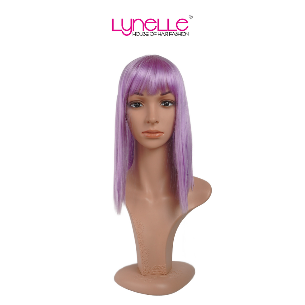 Thumbnail: 3999 Class A Synthetic Mid Length Wig with Full Bangs