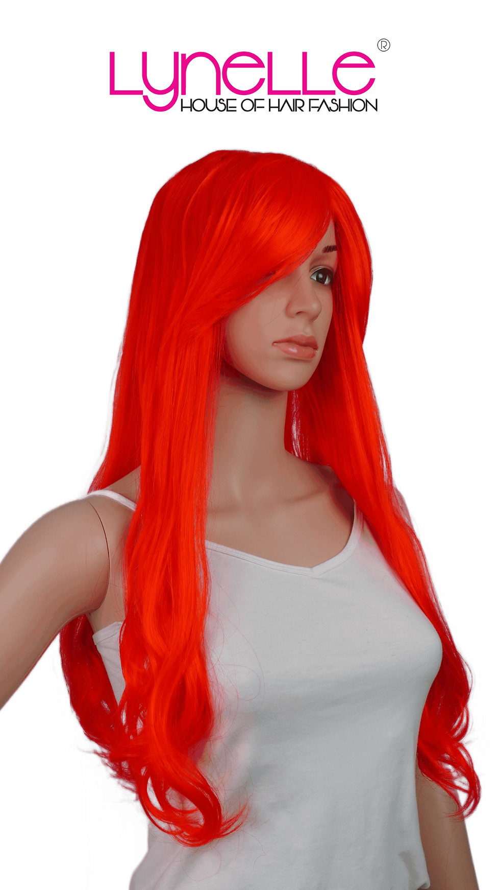 Thumbnail: Anna 1164 Long Curly Synthetic Wig with Bangs
