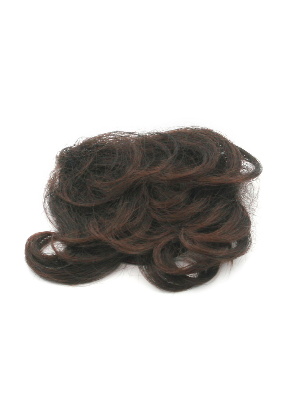 Thumbnail: Synthetic Clip On Toupee or Hair Topper S7021K