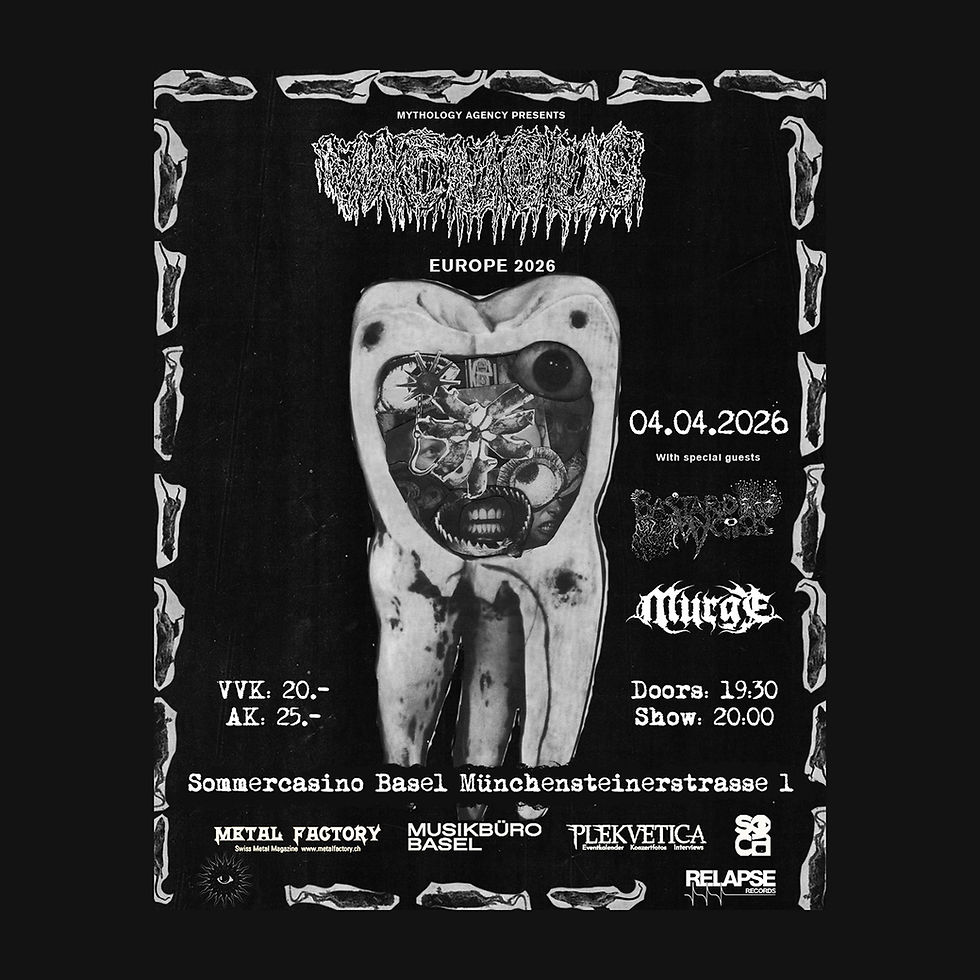 Basilisk Deströyers present: Vacuous, Bastard Mycosis, Murge