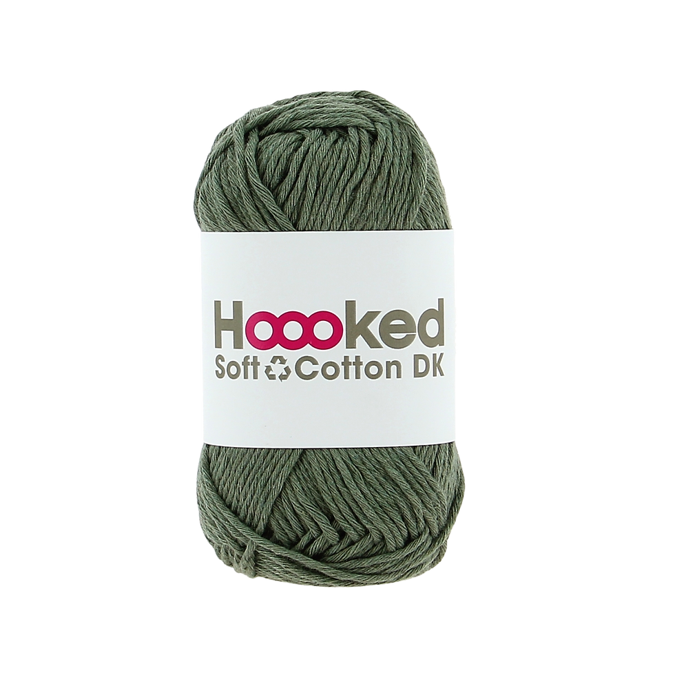 Thumbnail: Hoooked cotton soft paramaribo palm gruen