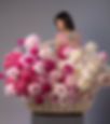 Breathtaking flower baskets as a gift or decor for any event
