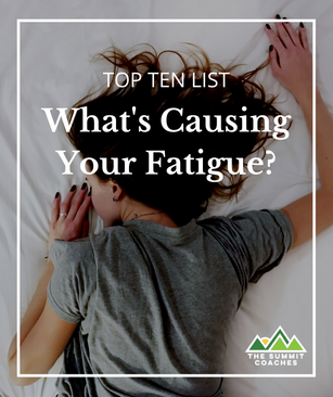 What's Causing Your Fatigue? Ten Reasons You're Tired and How to Get Your Energy Back