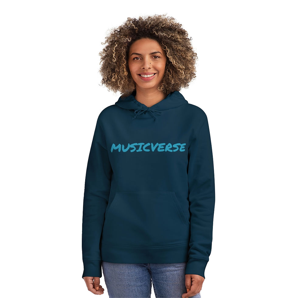 Musicverse Unisex Drummer Hoodie