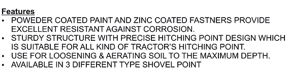 Cultivator Rigid