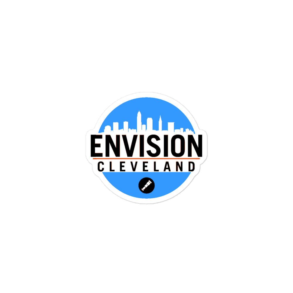 Envision Cleveland Bubble-free stickers
