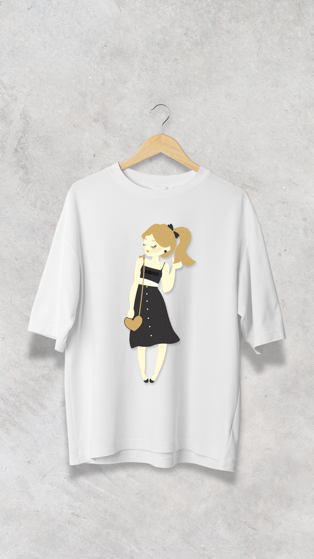 T-shirt Boneca Charmosa