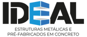 Logo Ideal Estruturas Metálicas e Pré-Fabricados