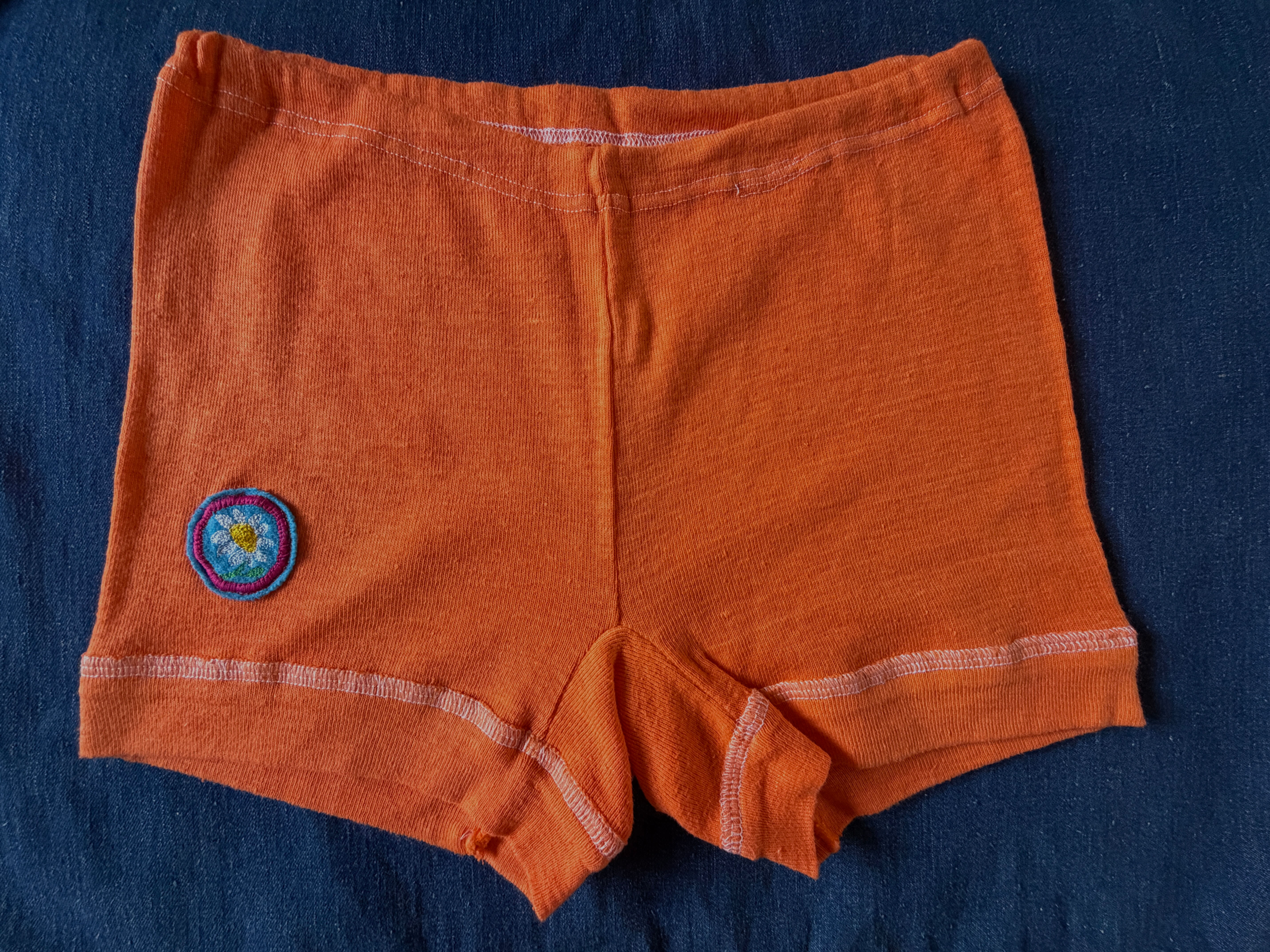 Daisy Lounge Short Orange
