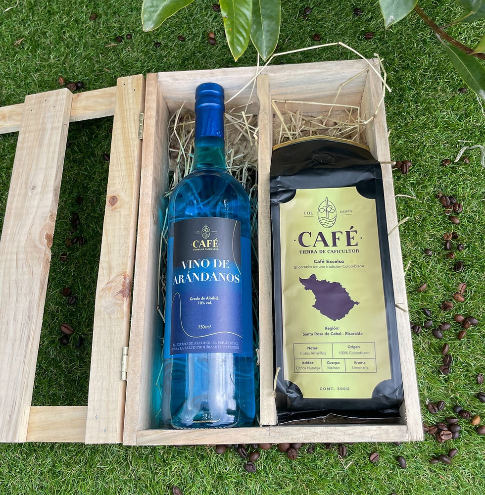 Miniatura: Caja de Madera - Cafeto