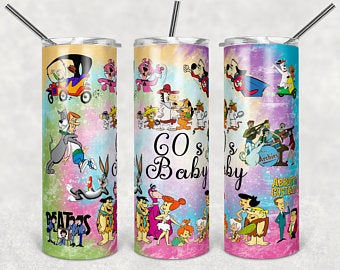 Favorite Decade 20 oz tumbler