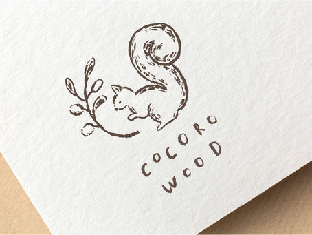 COCOROWOODさま Logo mark design