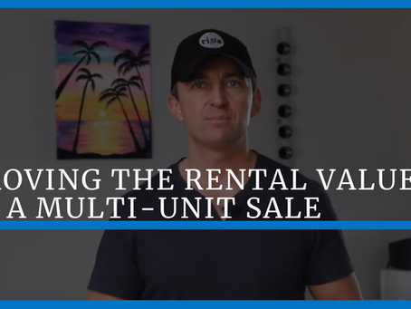 Proving the Rental Value in a Multi-Unit Sale