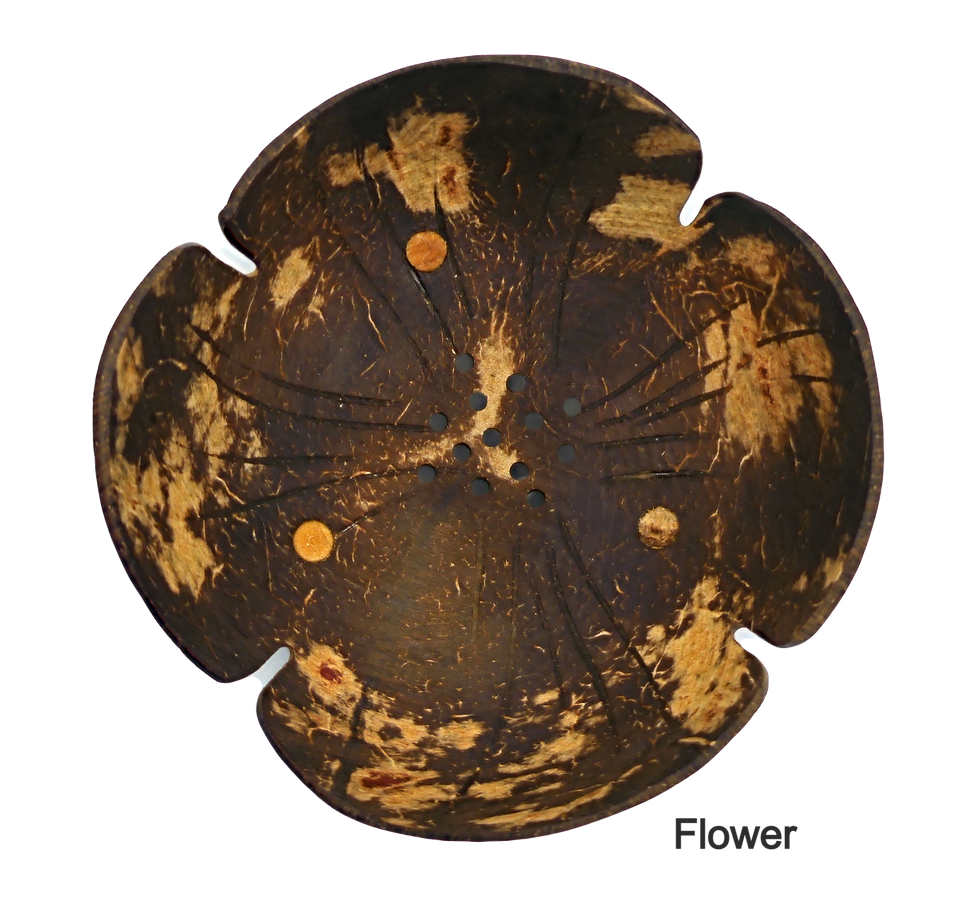 Thumbnail: Natural Coconut Shell Soap Dish