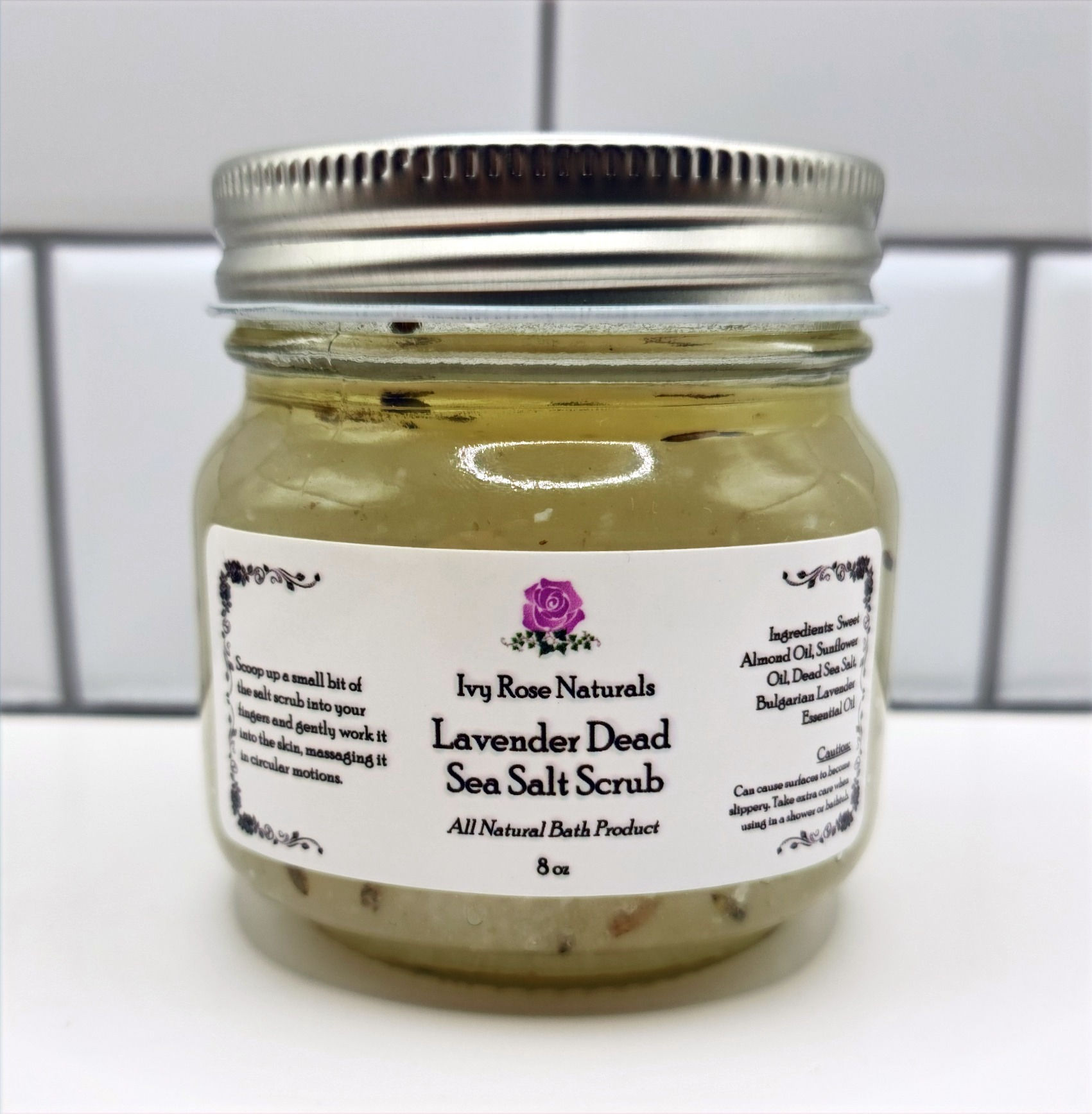 Bulgarian Lavender Dead Sea Salt Scrub
