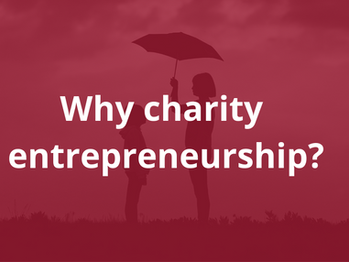 Why charity entrepreneurship?