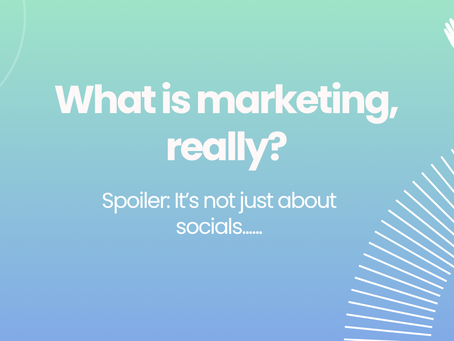 What marketing really is