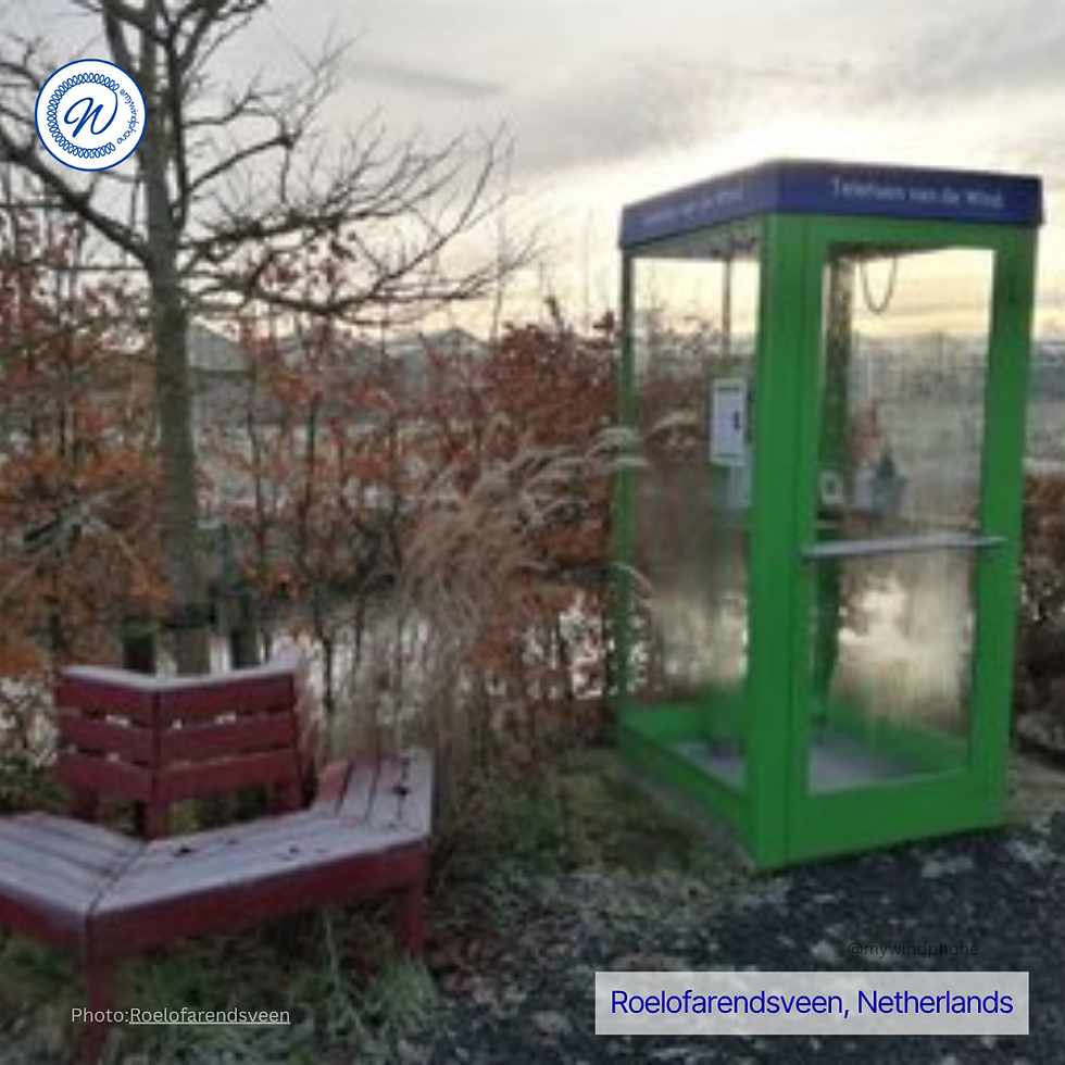 Wind Phone Roelofarendsveen  Netherlands