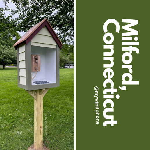 a Wind Phone in Milford, Connecticut.  My Wind Phone, Wind Phone, Wind Phones, Telephone of the wind