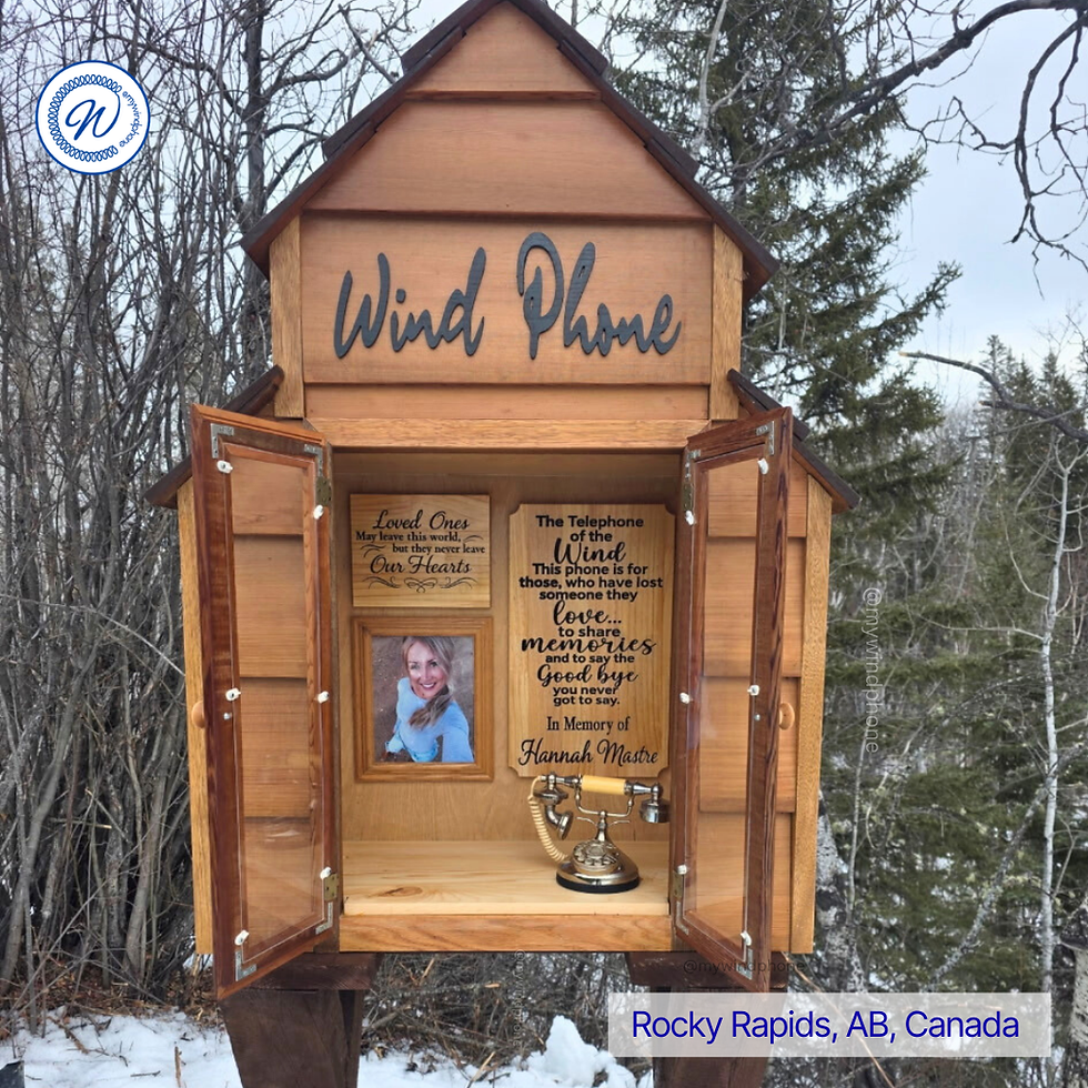 Wind Phone Rocky Rapids, AB, Canada