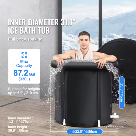 Thumbnail: Ice Bath Tub Cold Water Therapy Plunge Tub