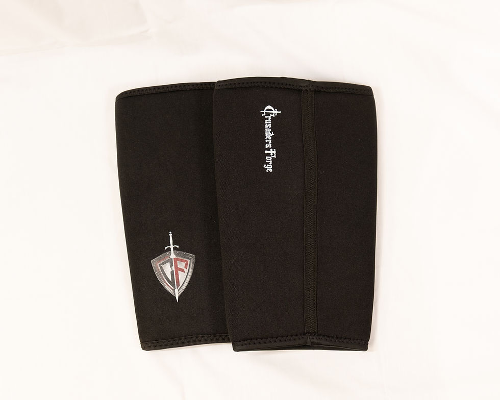Thumbnail: Crusaders Forge 7mm Pro Knee Sleeves