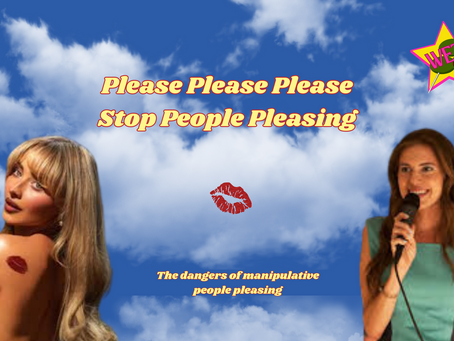 Please, Please, Please stop Pleasing People!