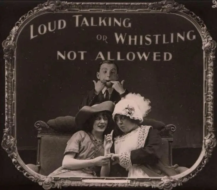 Loud Talking Not Allowed