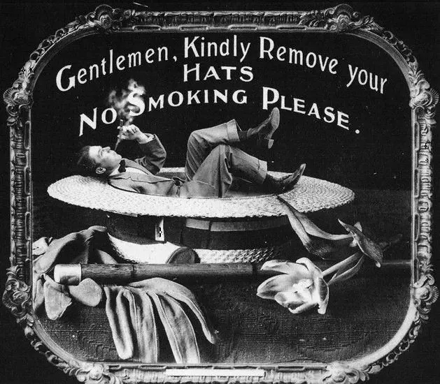 No smoking please