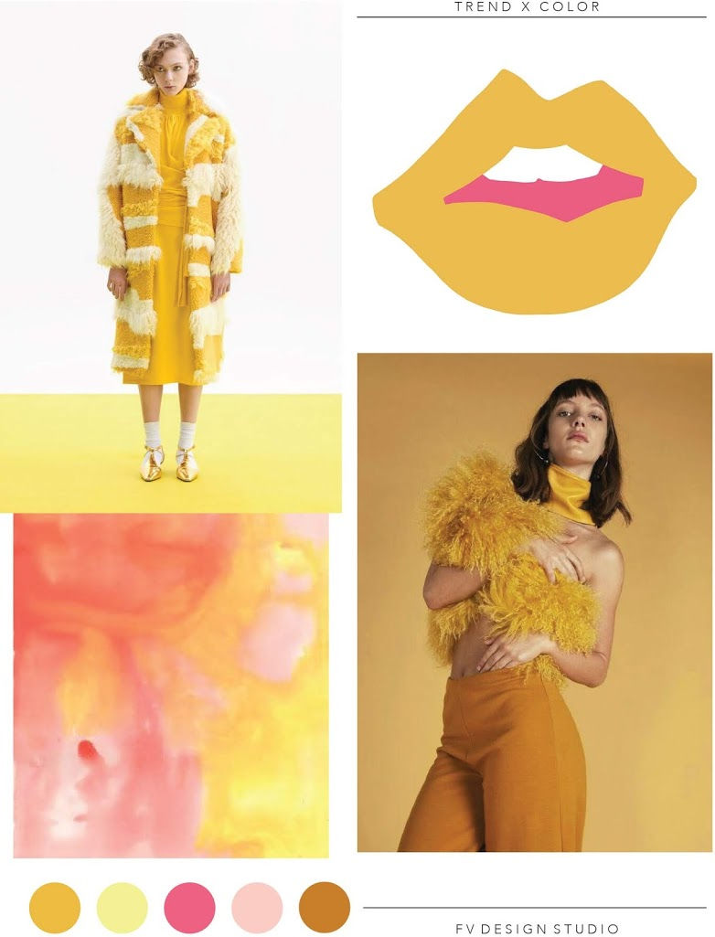Yellow Swirls