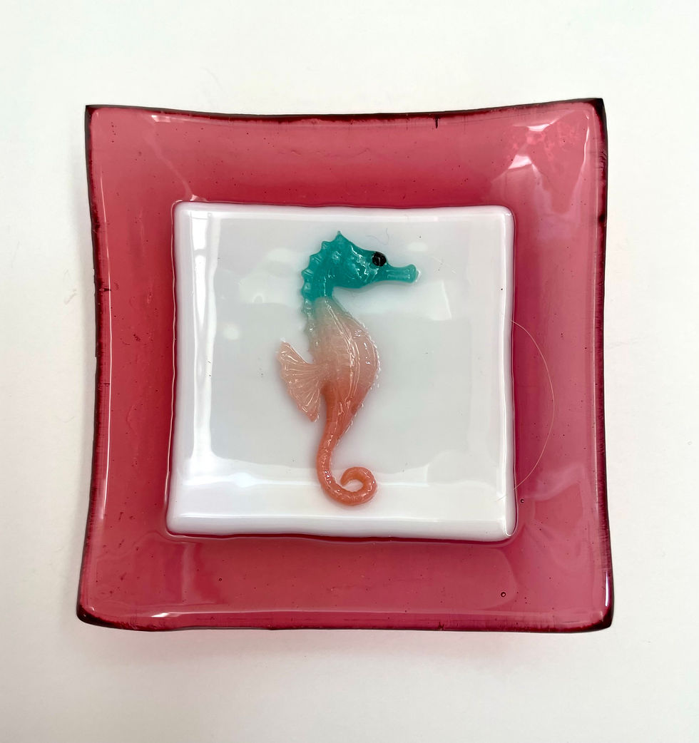 Thumbnail: Sea Horse Dishes-- small