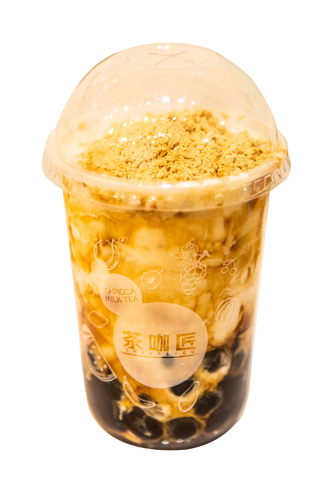 黒糖ラテタピオカ&きな粉