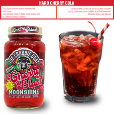 THE CRABBIE GOAT SOUR CHERRY BLAST MOONSHINE COCKTAIL RECIPES