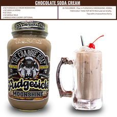 THE CRABBIE GOAT FUDGESICLE CREAM MOONSHINE COCKTAIL RECIPE